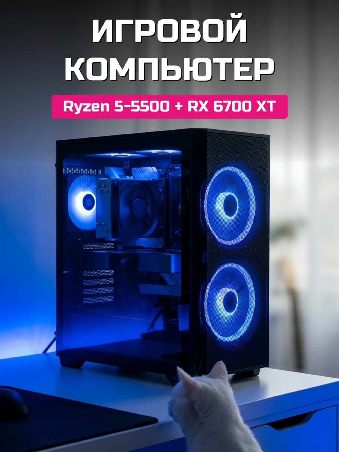Ryzen 5 5500 RX 6700 XT 12 GB